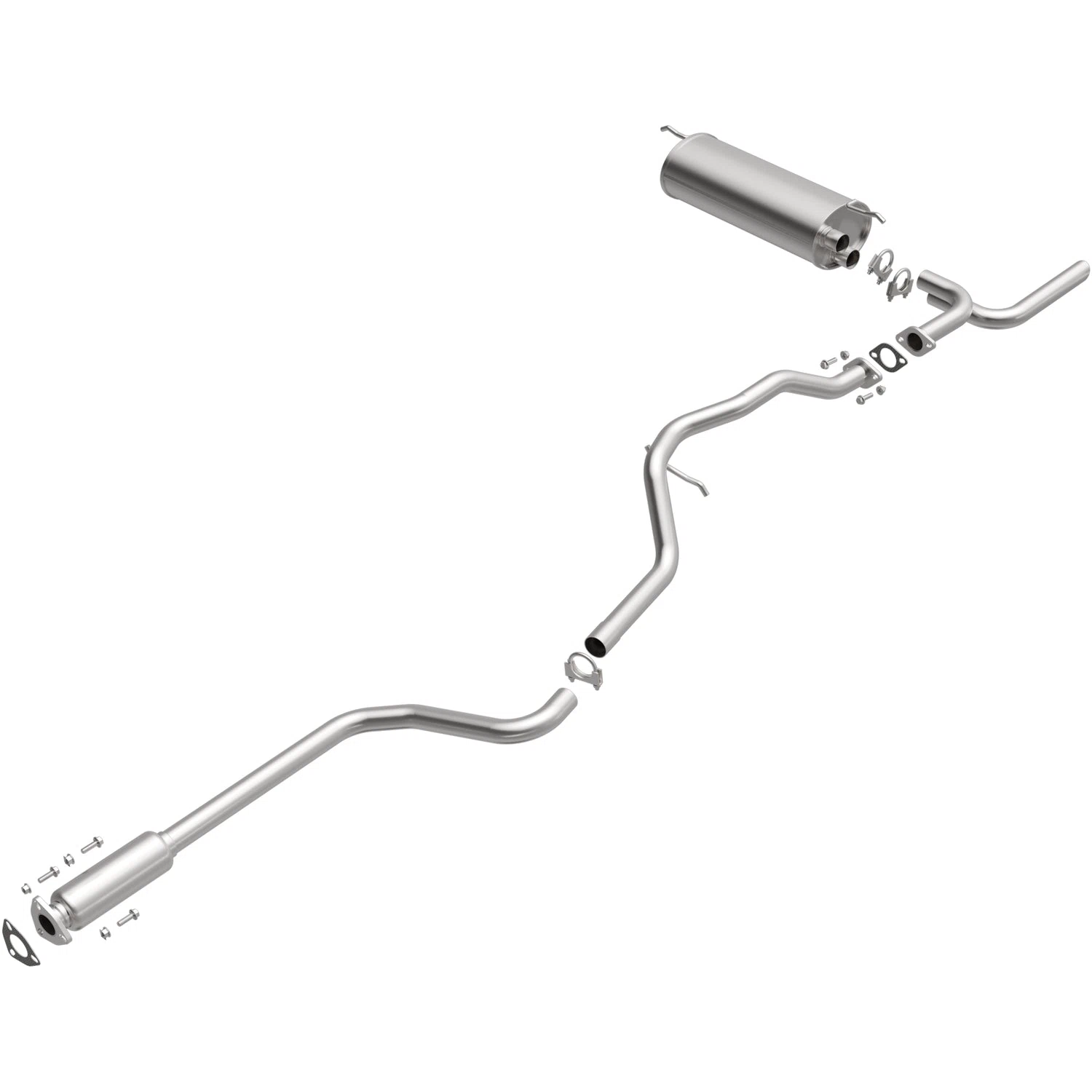 Fits 1997-2003 Chevrolet Malibu Direct-Fit Replacement Exhaust System 106-0025